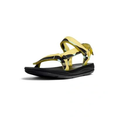 Abbildung von Camper TWS Riemensandalette, Damen, Größe: 37, Gelb schwarz Schuhe