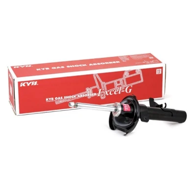 Abbildung von KYB Excel G 334841 Stoßdämpfer Vorderachse links Gasdruck Zweirohr Federbein, Dämpfer mit Zuganschlagfeder oben Stift FORD: Focus C Max