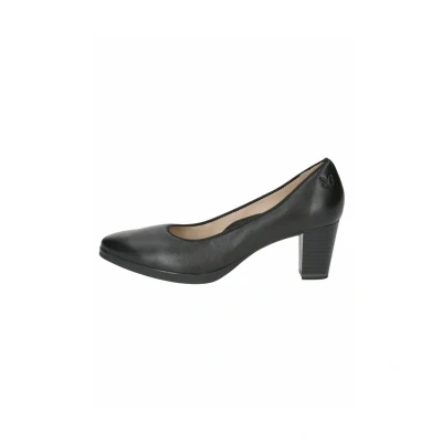 Abbildung von CAPRICE Damen Pumps aus Leder Elegant, Schwarz (Black Nappa), 39 EU