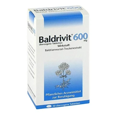 Abbildung von Baldrivit 600 mg überzogene Tabletten 50 St