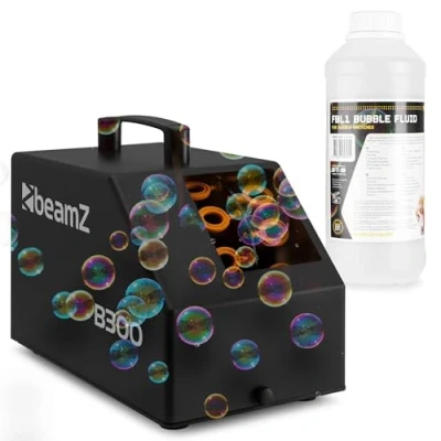 Abbildung von BeamZ B300 bubble machine set with 1 litre of liquid and remote