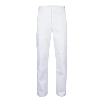 Abbildung von Velilla 103001 Mehrtaschenhose (Größe 38) Farbe weiß