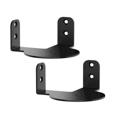 Abbildung von my wall Wandhalter Für SonosEra100 HS46L, 2er Set, Eckmontage, Sonos Era 100 Halterung, Belastbar bis 3 kg, 100, M5 Befestigung, Wandhalterung zur Eckmontage