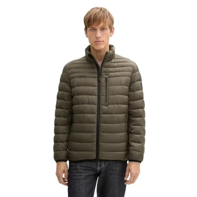 Abbildung von TOM TAILOR Herren Jacke, Smokey Olive Green, M