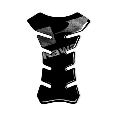 Abbildung von 4R Quattroerre.it 18087 Tankpad 3D Motorrad Tankschutz Kawasaki, Schwarz, 13 x 19 cm