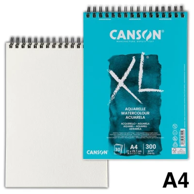 Abbildung von Aquarellblock Canson XL 300g 30 Blatt A4