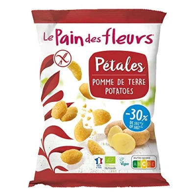 Abbildung von Blumenbrot Petales, gepuffte Chips aus Kartoffeln, 75g (12)