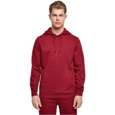 Abbildung von Build Your Brand Herren BB001 Basic Hoody Kapuzenpullover, Burgundy, XXL