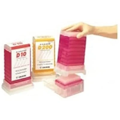Abbildung von Gilson TowerPack DL10 Diamond Tip für Pipetman Mikroliterpipetten, 0,1 µL 10µl Kapazität, 45 mm Länge, 960 Stück