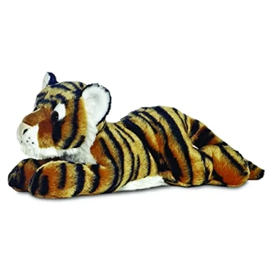 Abbildung von Aurora World Ltd Aurora, 13253, Flopsies Indira Bengalischer Tiger,30cm, Plüschtier, Mehrfarbig