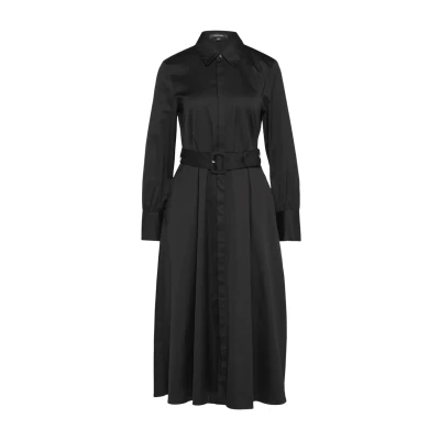 Abbildung von comma Blusenkleid, Damen, Größe: 34, Schwarz