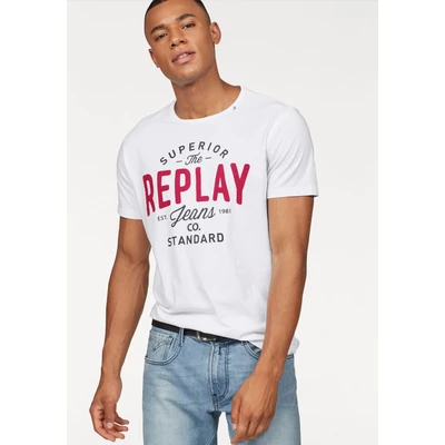 Abbildung von Replay T Shirt, mit Markendruck