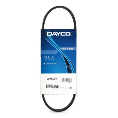 Abbildung von DAYCO 3PK576EE Keilrippenriemen 576,0 3 CITROËN: C1 II, C4 II Cactus, C3 OPEL: Crossland X, PEUGEOT: 208 I Schrägheck kfzteile, kfzteile24, bandel