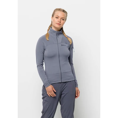 Abbildung von Jack Wolfskin Prelight Trainingsjacke, Damen, Größe: XL, Dolphin