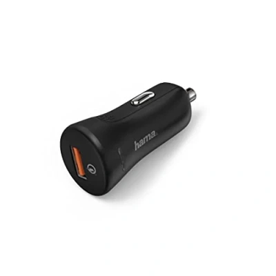 Abbildung von Hama Kfz Ladeger‹¨«t Quick Charge 3,Schwarz, 00178239 (3,Schwarz)