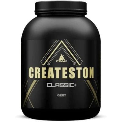 Abbildung von PEAK Createston Classic+ 3090g Geschmack Cherry I 30 Portionen Post Workout ALL In One über 60 Schlüsselsubstrate Proteinquelle: Whey Protein + Kollagen Creatin mit Kohlenhydraten 3090 g