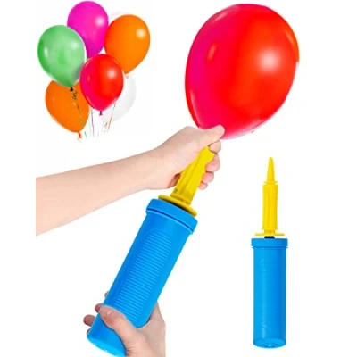 Abbildung von Montegoni Aufblasbares Partyzubehör Elektrische Luftpumpe zum Befüllen von aufblasbaren Artikeln, Doppellochgebläse, Geräusch: