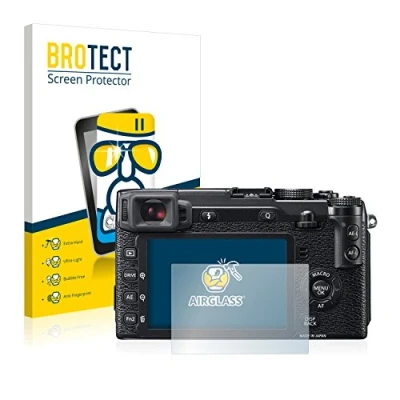 Abbildung von BROTECT Schutzglas für Fujifilm X E2 Schutzfolie Panzer Folie Glas [Extrem Kratzfest 9H, Anti Fingerprint, Ultra Transparent]