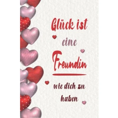 Abbildung von Geschenk für gute Freundin: Danke das es dich gibt Freundin 120 Seiten liniert , Notizbücher sind Freundschaftsgeschenke zum Geburtstag oder auch BFF Geschenke ...