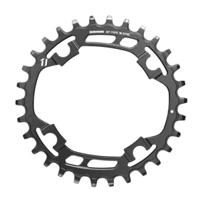 Abbildung von Sram 2286482280 Kettenblätter, schwarz, One Size
