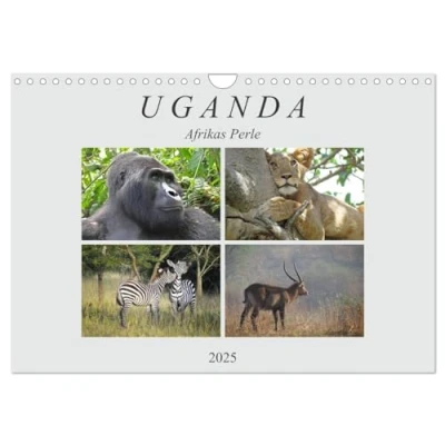 Abbildung von Afrikas Perle Uganda (Wandkalender 2025 DIN A4 quer), CALVENDO Monatskalender