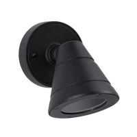 Abbildung von Paulmann 947.34 Außenwandleuchte Trian IP44 rund 100x125mm max.35W 230V Anthrazit Aluminium