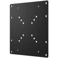 Abbildung von Goobay 63267 VESA Adapter 100x100 auf 200x200, TV und Monitor Halterung erweitert ab 50x50 bis zu Adapterplatte 30 kg, Schwarz