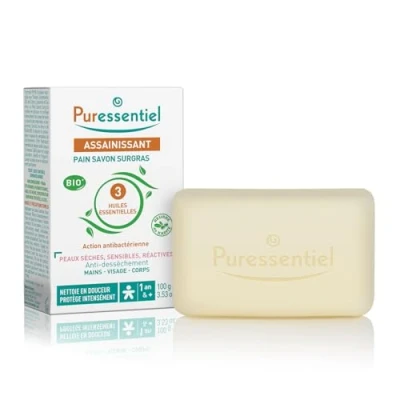 Abbildung von Puressentiel Rückfettende Seife 100 g