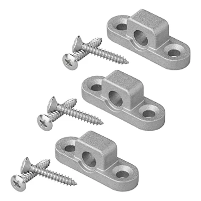 Abbildung von ProPlus 3 x Wandösen Vorzeltösen waagerecht Metall Wandöse Vorzeltöse schützt vor Rost