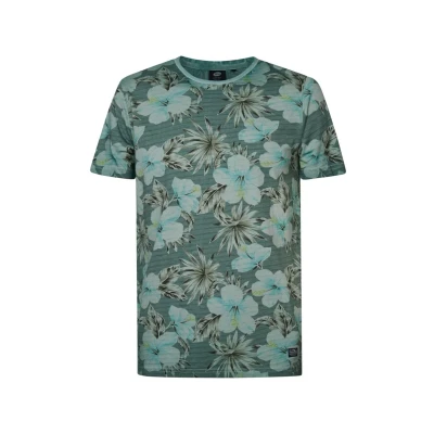 Abbildung von Petrol Industries Tshirt print, Herren, Größe: Large, Aqua grey