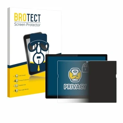 Abbildung von BROTECT Anti Spy Blickschutzfolie für Lenovo ThinkPad X12 Detachable Gen 2 Privacy Screen Protector [Displayschutz, Sichtschutz, Blaulichtfilter]