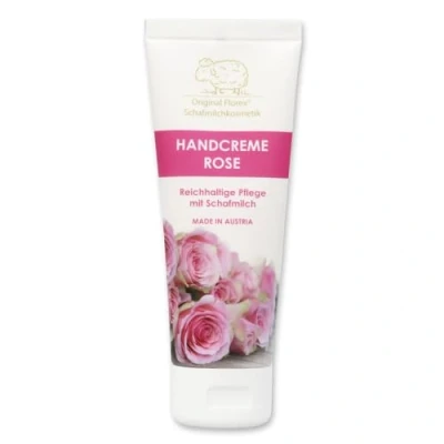 Abbildung von Florex Handcreme ROSE Diana MIT Schafmilch OHNE PALMÖL 75 ML Handcreme, Damen, Größe: ml, Weiß