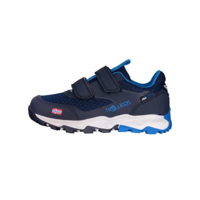Abbildung von Trollkids Prekestol Sneaker low für Kinder, Größe: 32, Navy/medium blue Schuhe