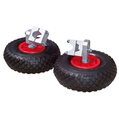 Abbildung von Kerbl Stützräder für Schubkarre 2er Set, PU
