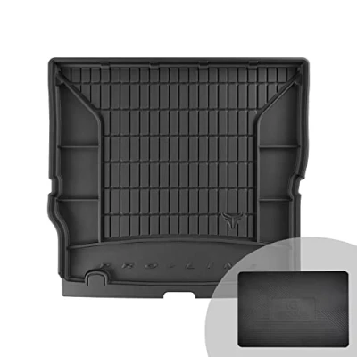 Abbildung von FROGUM ProLine 3D Gummimatte Exklusive Auto Kofferraummatte Kofferraumwanne für Opel Zafira A 1999 2005 Bequemer Organiser Die höchsten Kanten