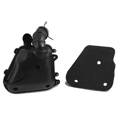 Abbildung von Ersatz Luftfilter + Luftfilterkasten kompatibel mit Speedjet, R, Speedforce/Motowell Magnet, RS, Sport, Crogan City Retrosa (50ccm 2T)