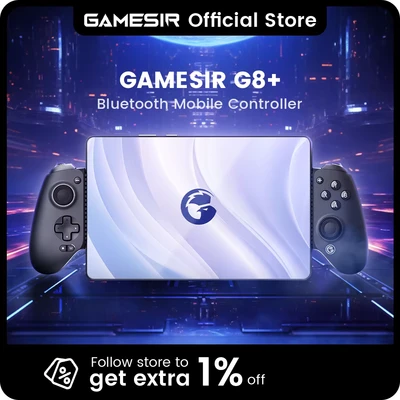 Abbildung von GameSir G8 Plus Bluetooth Mobile Game Controller für Switch &amp; iOS Android Tablets, Wireless Gamepad mit Hall Effekt Joysticks/Hall Trigger, Spiele Minecraft, Genshin Impact, Call of Duty