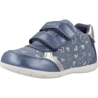 Abbildung von Sneakers Geox Modell B Elthan Girl Farbe Blau