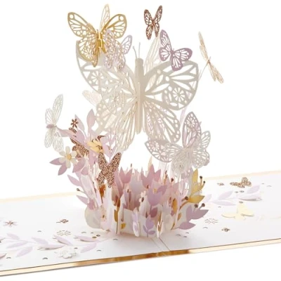 Abbildung von Hallmark Signature Paper Wonder Pop Up Thinking of You, Geburtstag, Muttertag Karte (Thankful for You)