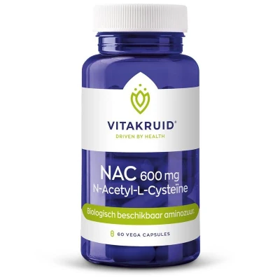 Abbildung von Vitakruid NAC 600 mg N Acetyl L Cysteïne 60st