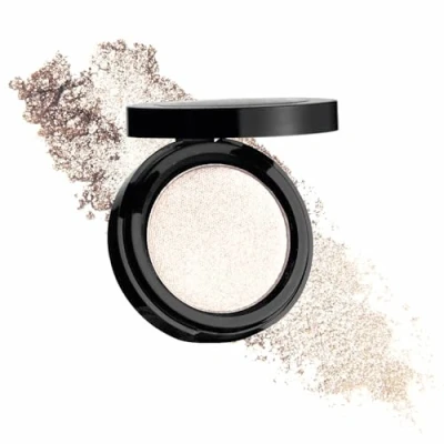 Abbildung von Sandstone Scandinavia Highlighter, Schimmernder Puder Highlighter in wunderschöne Farbnuancen, vegan ohne Parfüm und für Allergiker geeignet (510 White Pearl, 3 g)