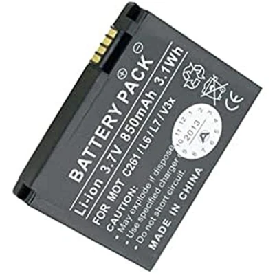 Abbildung von AccuCell Akku passend für Motorola C261, K1, L2, L6, L7, V3x BK60, SNN5781A, SNN5768, BC60, SNN5768A