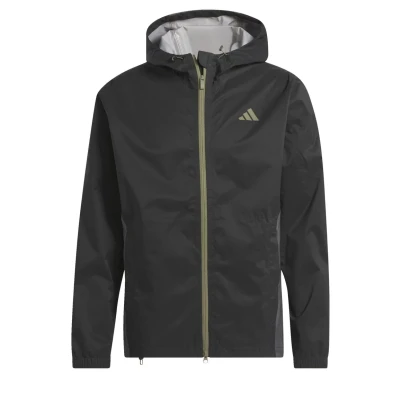 Abbildung von adidas Golf RAIN RDY Regenjacke / wasserabweisende Jacke, Herren, Größe: Small, Black