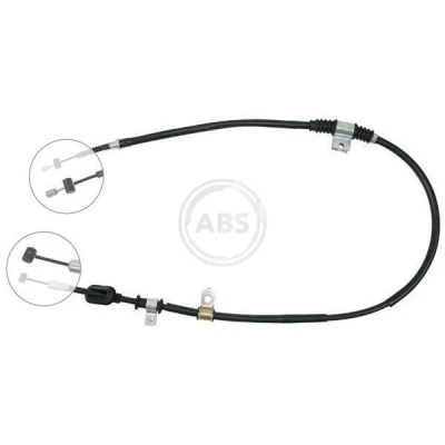Abbildung von A.B.S. K14077 Handbremsseil 1377 für Links /Rechtslenker HYUNDAI: COUPE