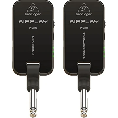 Abbildung von Behringer AIRPLAY GUITAR AG10 Leistungsstarkes Gitarrensystem, 2,4 GHz, kabellos, mit ultra geringer Latenz und wiederaufladbarer Batterie