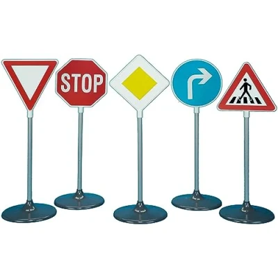 Abbildung von Klein Spiel Verkehrszeichen (5 tlg), Made in Germany