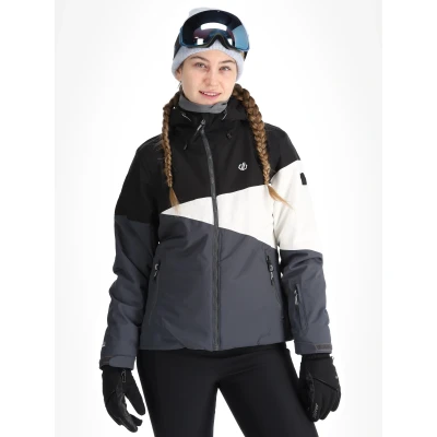 Abbildung von Dare2B Damen Womens Ice Iii Jacket Skijacke, schwarz grau, 42