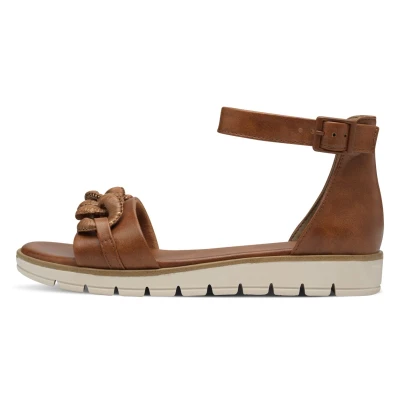Abbildung von Marco Tozzi Riemensandalette, Damen, Größe: 37, Nude comb Schuhe