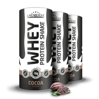 Abbildung von LAYENBERGER WHEY PROTEIN SHAKE Cocoa 3x300g