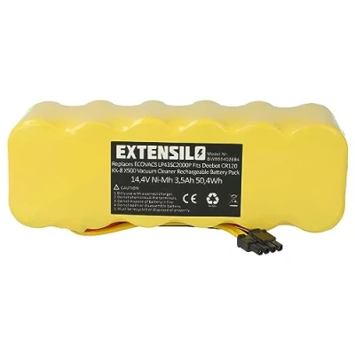 Abbildung von EXTENSILO 1x Akku kompatibel mit Profimaster Robot 2712 Staubsauger (3500 mAh, 14,4 V, NiMH)